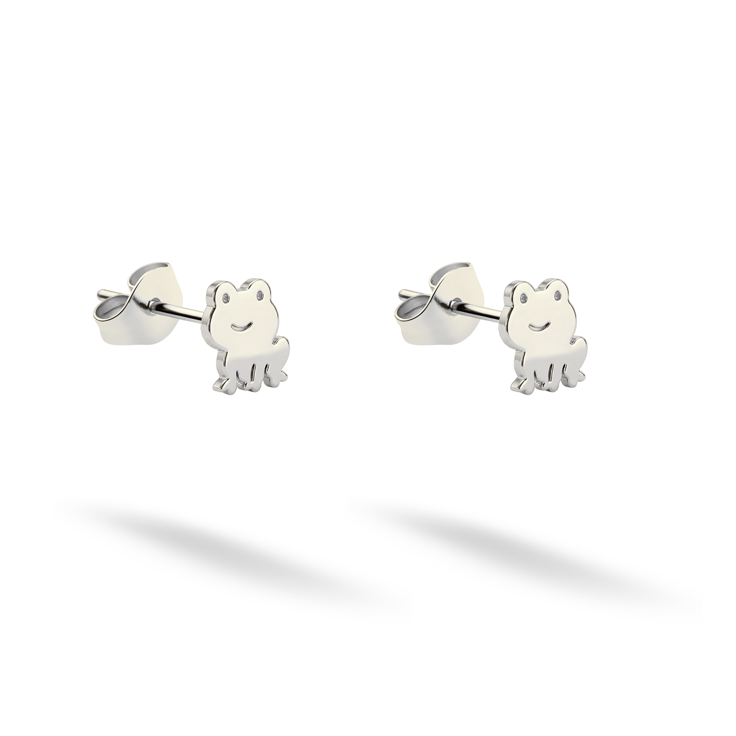 Frog Earrings 14K Gold / Silver