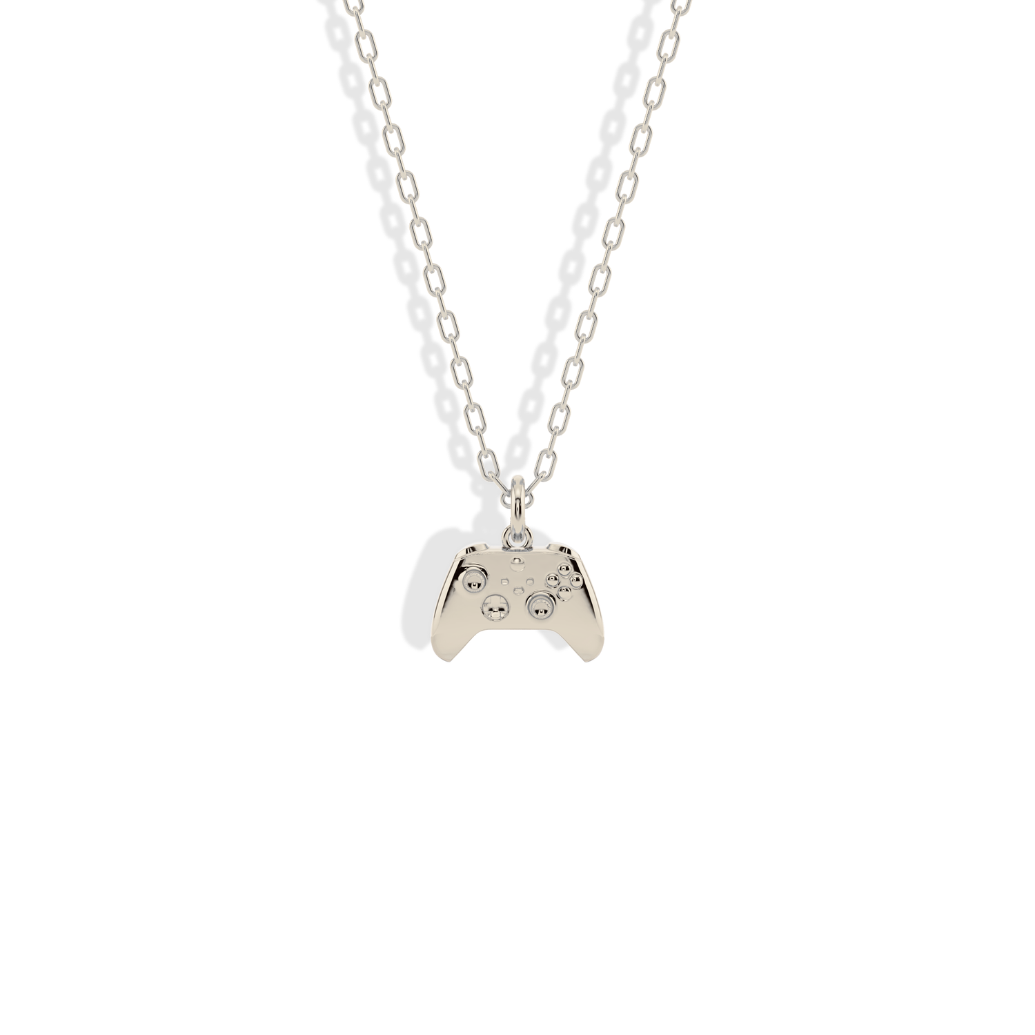 Game Controller Necklace 14K Gold / Silver
