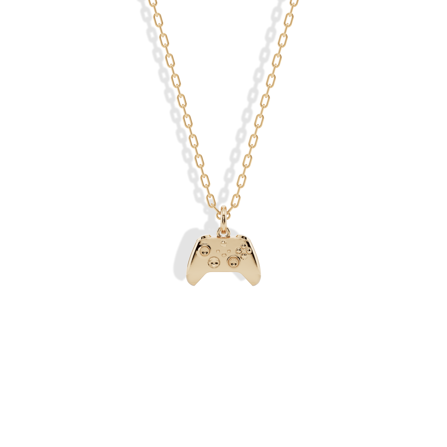 Game Controller Necklace 14K Gold / Silver