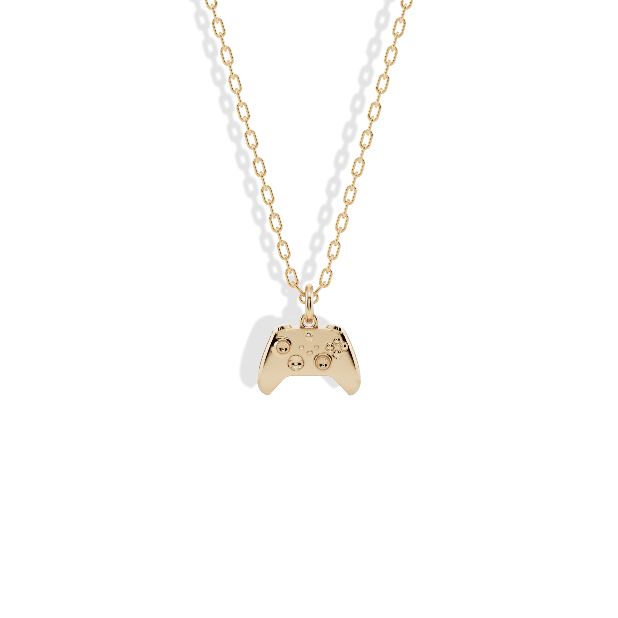 Game Controller Necklace 14K Gold / Silver