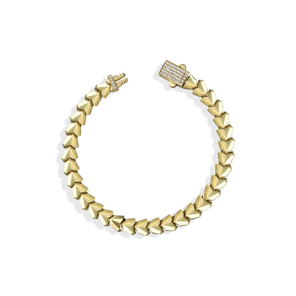 Affection Series Stone Bracelet 14K Gold