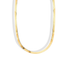 Herringbone Chain Necklace 14K Gold		