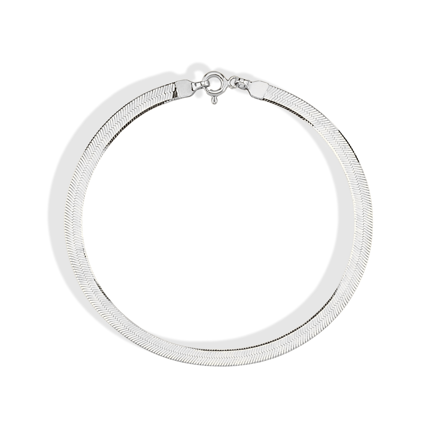 Shining Wave Chain Bracelet 14K Gold