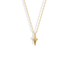 Ice Cream Pendant Necklace 14K Gold, a playful ice cream necklace and dessert jewelry piece, perfect as a sweet ice cream lover gift.