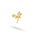 Lizard Flatback Ear Piercing 14K Gold