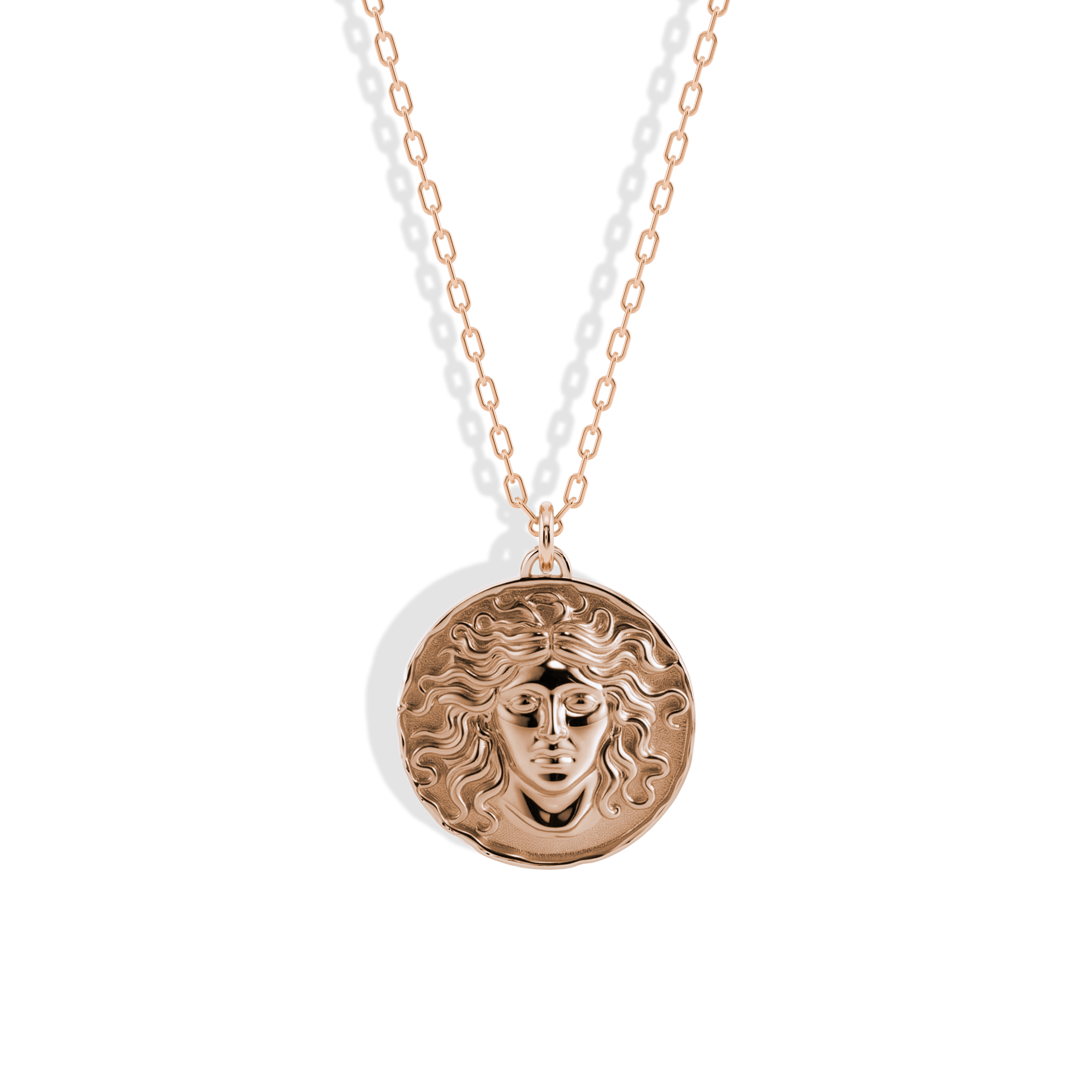 Medusa Pendant Necklace 14K Gold / Silver