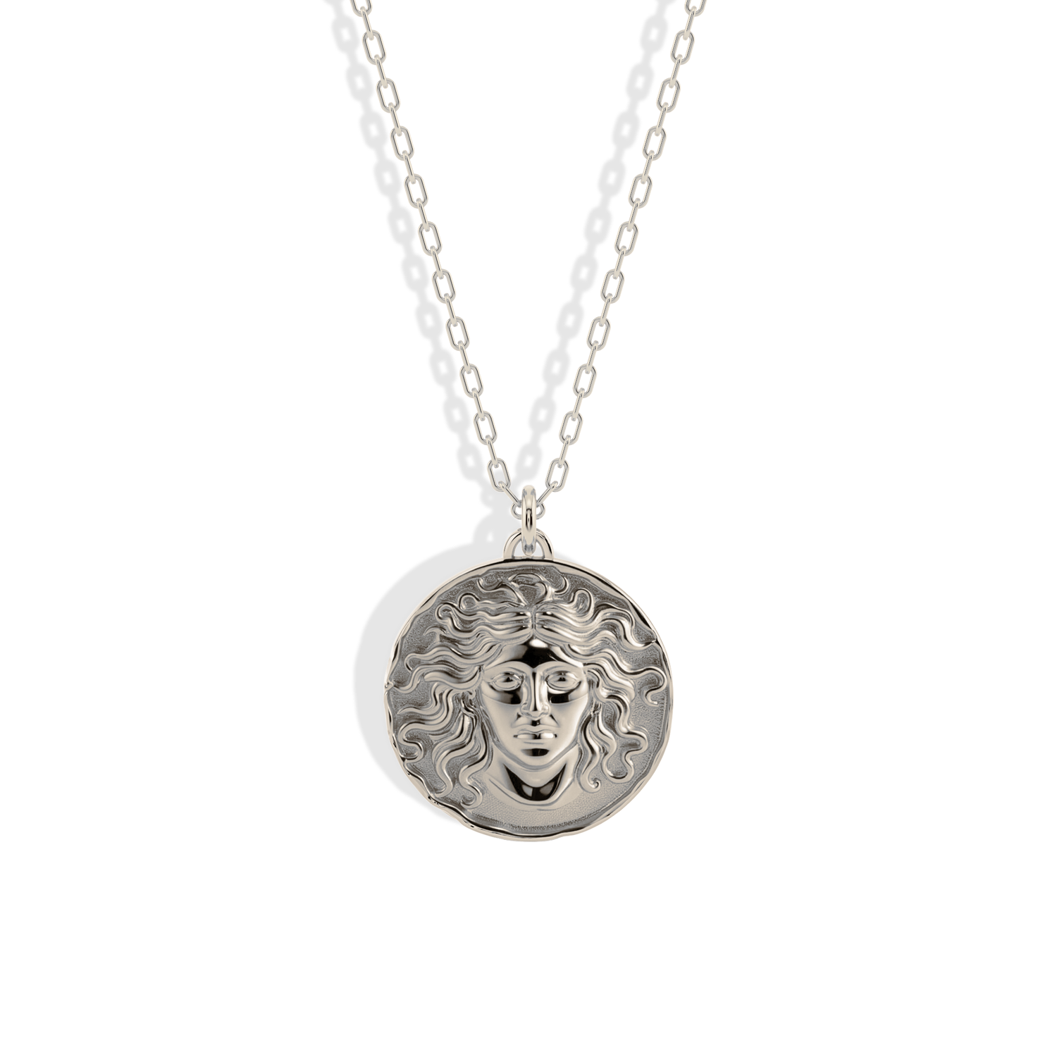 Medusa Pendant Necklace 14K Gold / Silver
