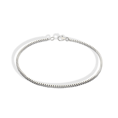 Minimalist Box Shape Bracelet 14K Gold