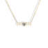 Mom Lettering Birthstone Love Mama Stone Necklace in 14K gold minimalist mama pendant chain necklace