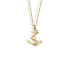 Nautical Anchor Necklace 14K Gold / Silver marine inspired anchor pendant
