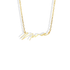 Personalized Cursive Name Custom Necklace 14K Gold