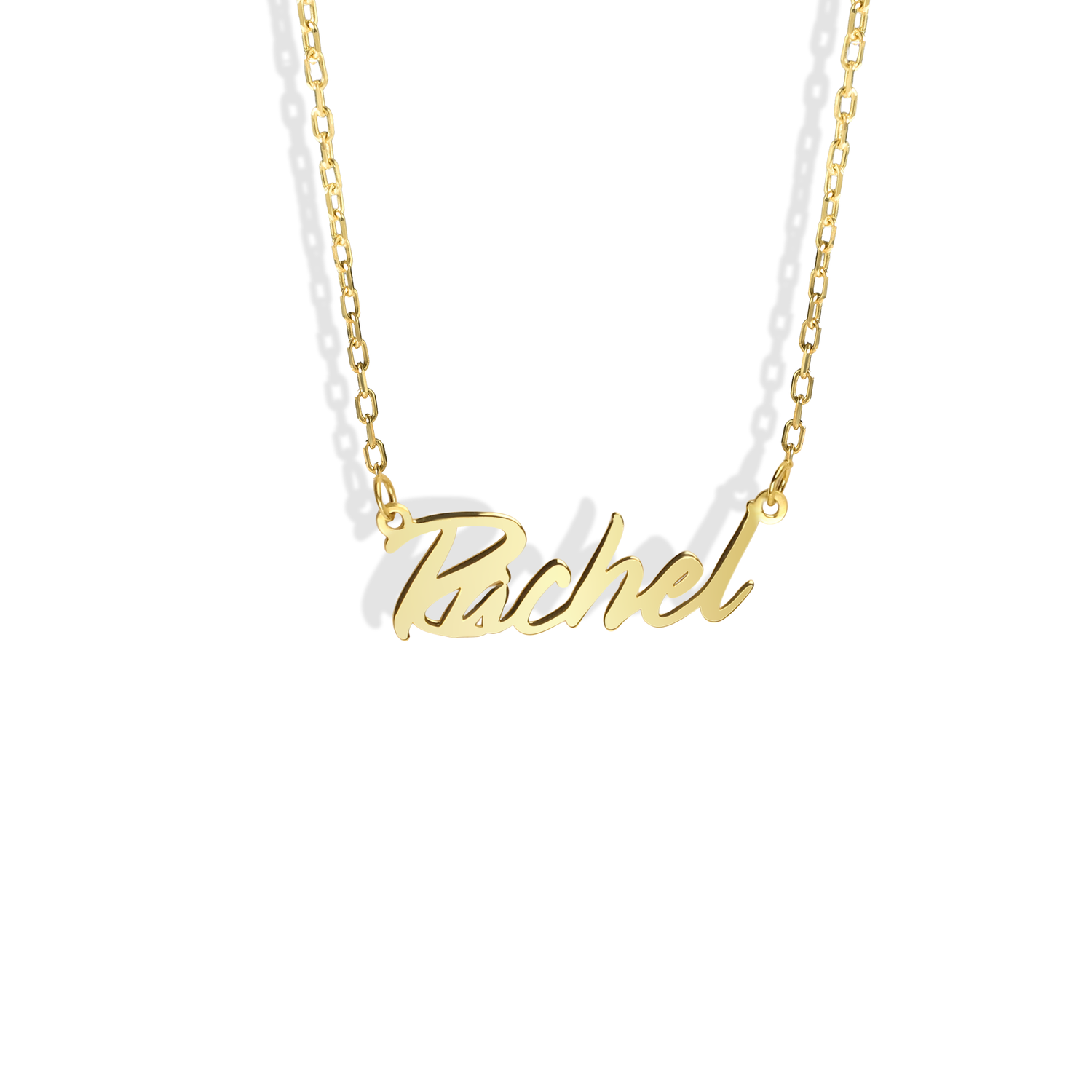 Personalized Cocktail Name Custom Necklace 14K Gold