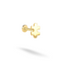 Puzzle Flatback Ear Piercing 14K Gold