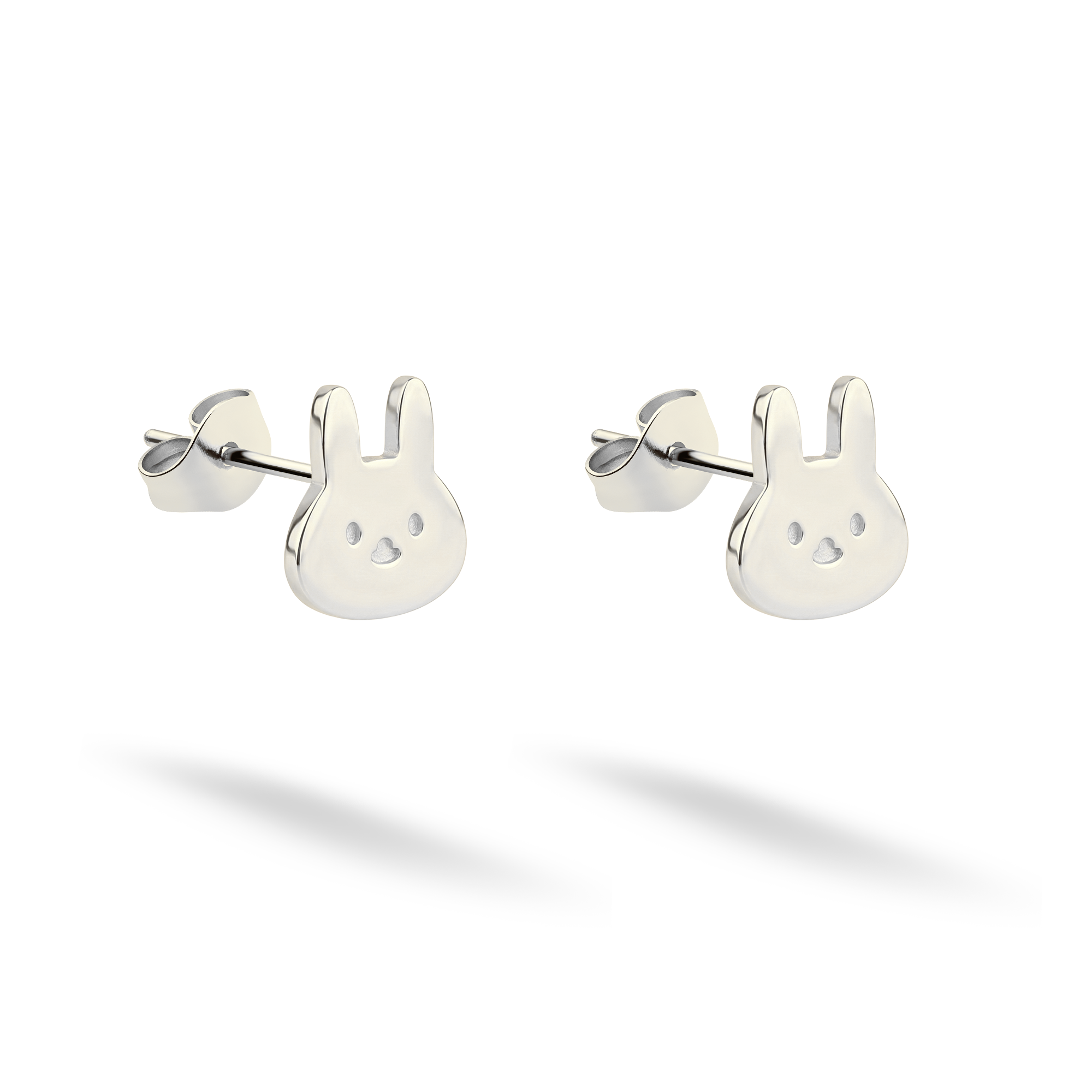 Rabbit Earrings 14K Gold / Silver