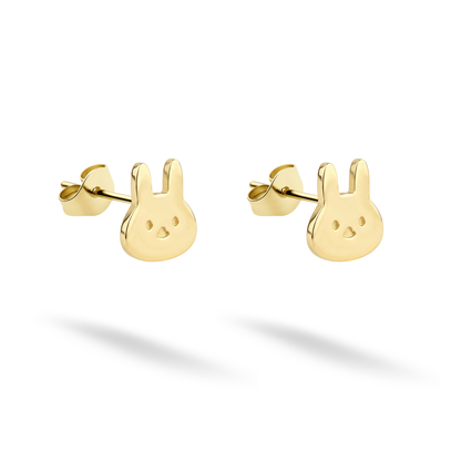 Rabbit Earrings 14K Gold / Silver