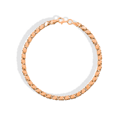 Sequined Mirror Sparkle Bracelet 14K Gold
