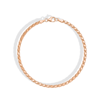 Sequined Mirror Sparkle Bracelet 14K Gold