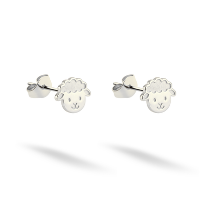 Sheep Earrings 14K Gold / Silver