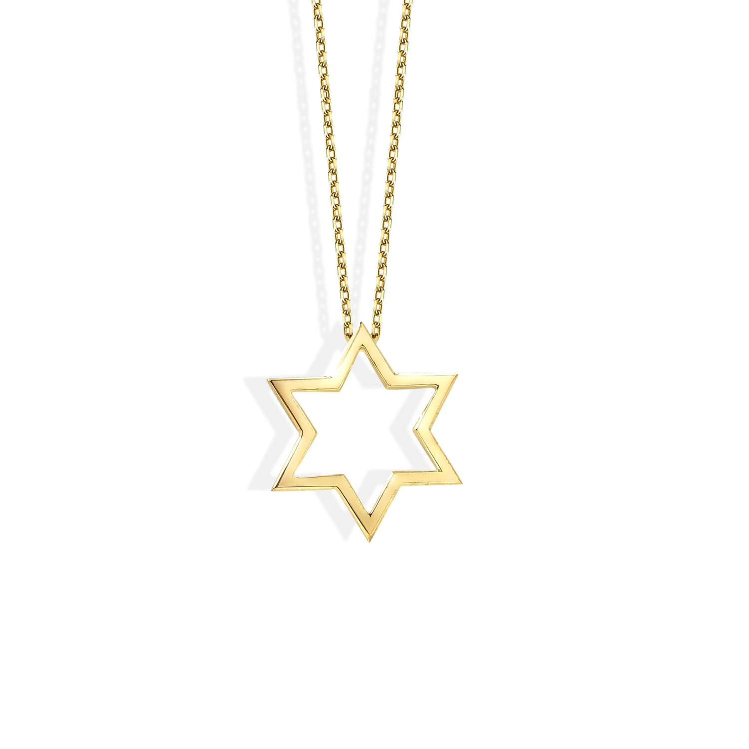 Sirius Star Necklace 14k Gold