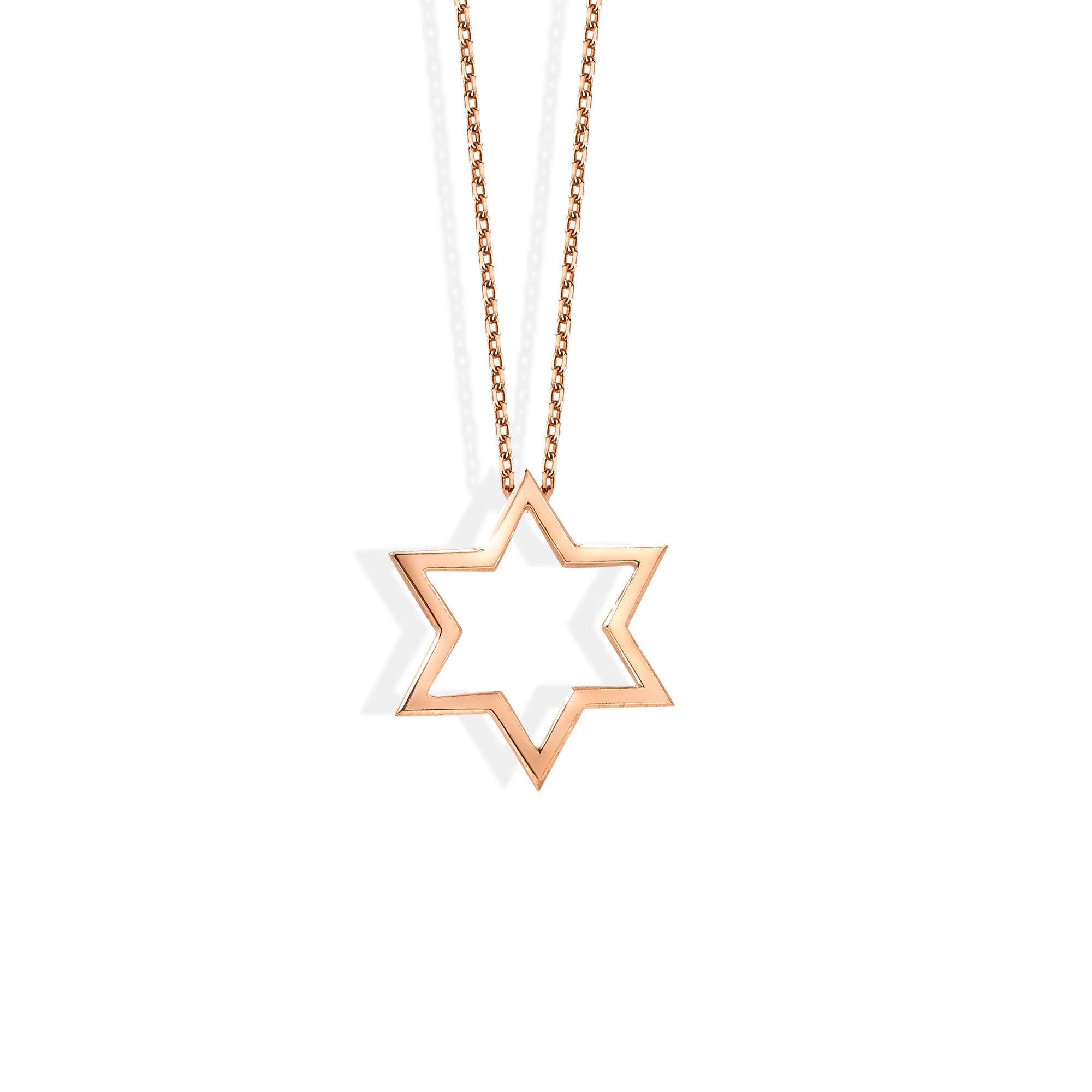 Sirius Star Necklace 14k Gold