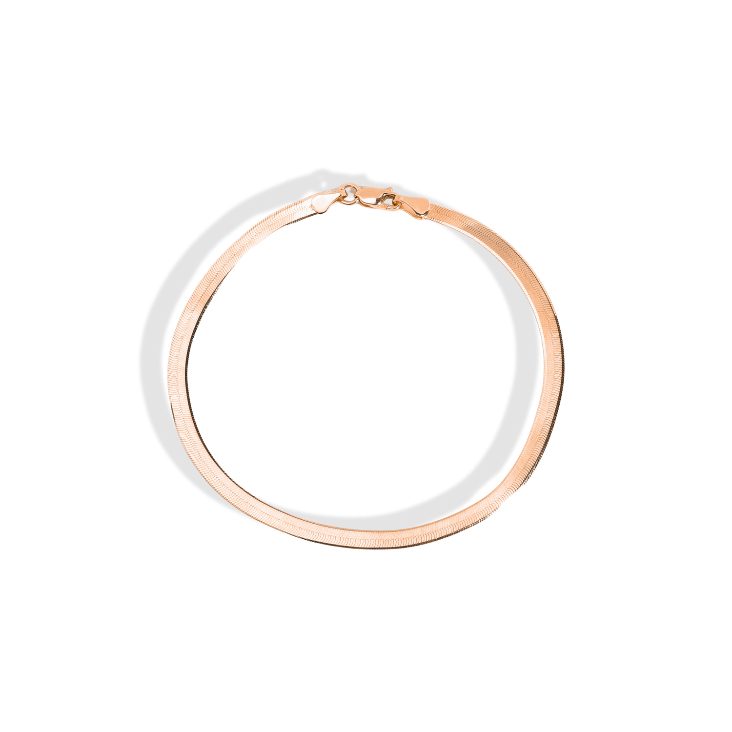 Slim Snake Chain Bracelet 14K Gold