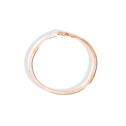 Slim Snake Chain Bracelet 14K Gold