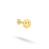 Cheerful Smile Flatback Ear Piercing 14K Gold