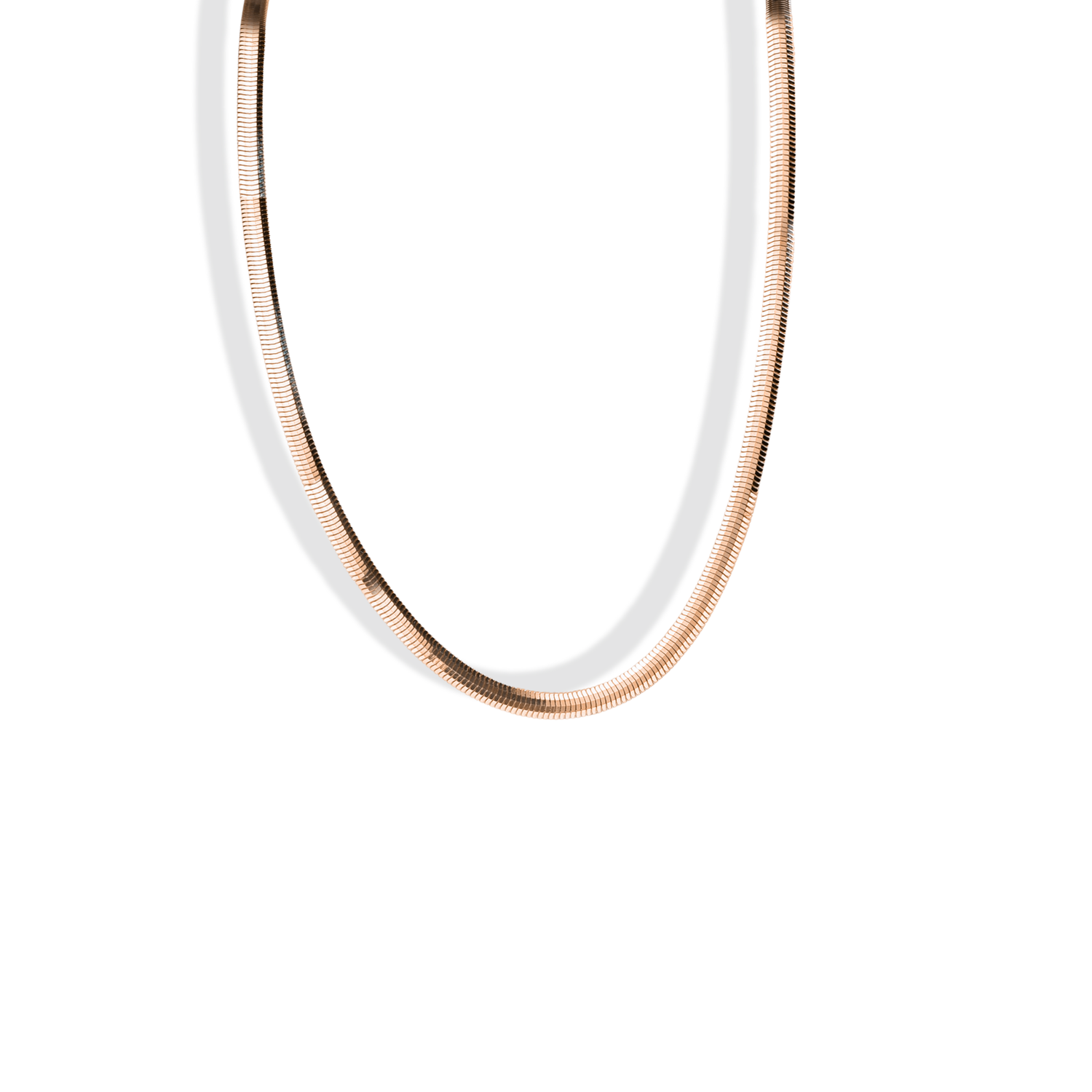 Snake Chain Necklace 14K Gold