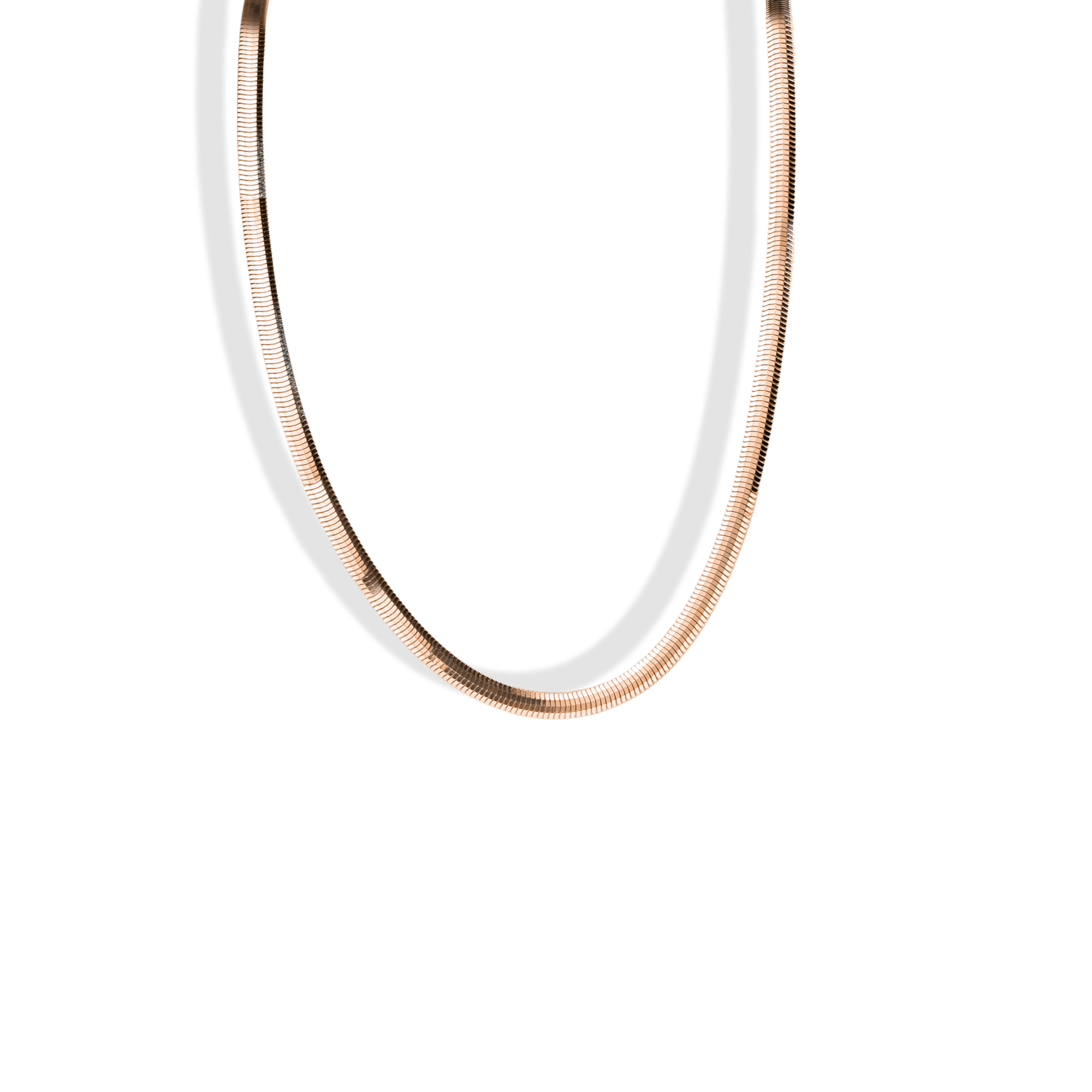 Snake Chain Necklace 14K Gold