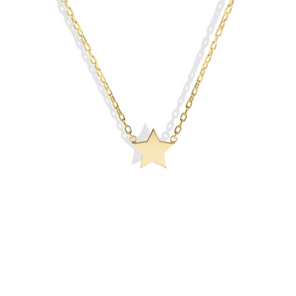 Star Necklace 14K Gold, a timeless piece that captures the magic of the night sky