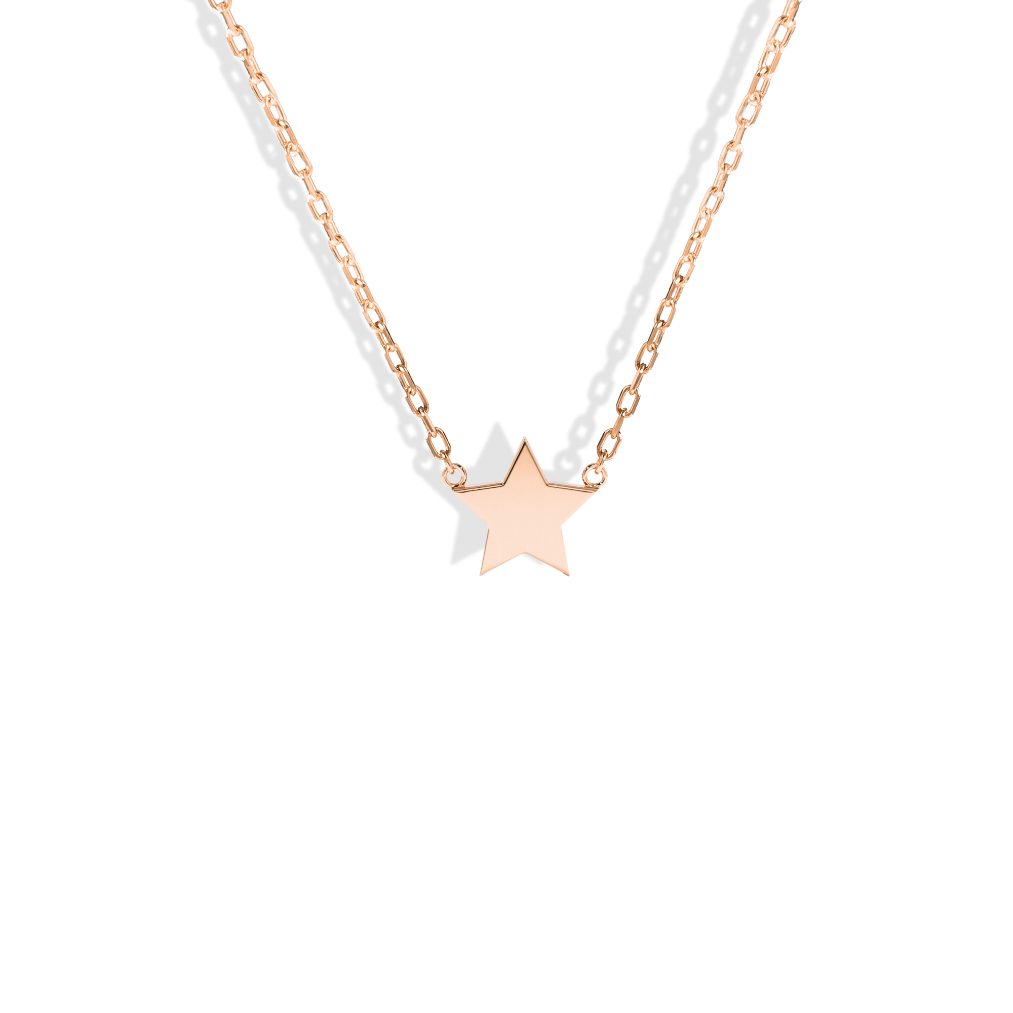 Star Necklace 14K Gold