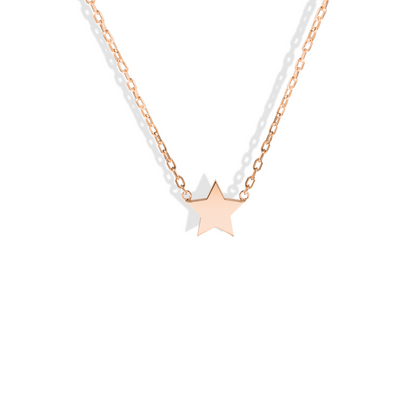 Star Necklace 14K Gold
