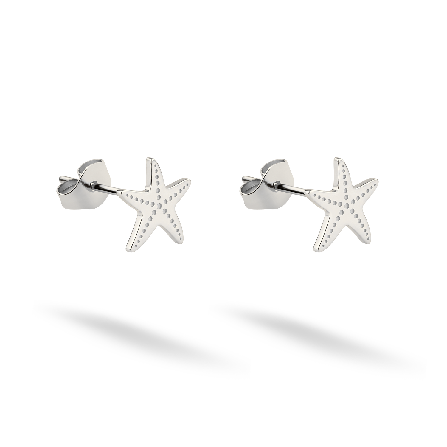 Starfish Stud Earrings 14K Gold / Silver
