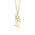 14K Gold Vertical Name Necklace – Custom Made Just for You