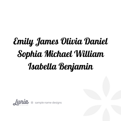 Vertical Personalized Name Custom Necklace 14K Gold