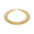 Vienna Double Curb Chain Bracelet in 14K Gold